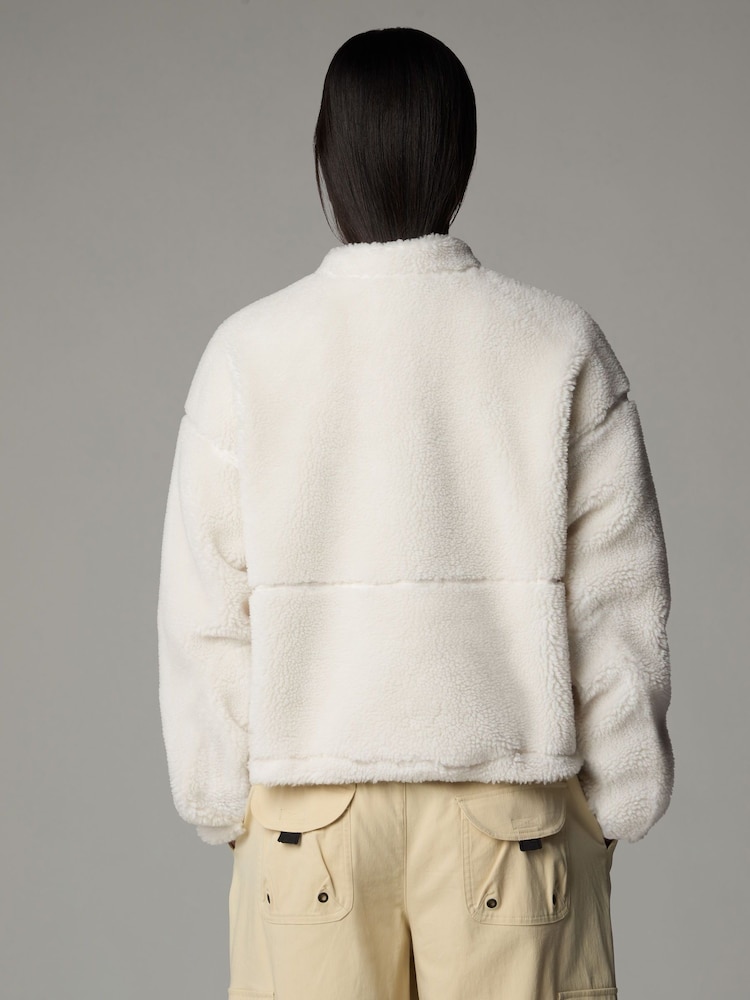 The North Face White Extreme Pile Full Zip Fleece - Image 2 of 4