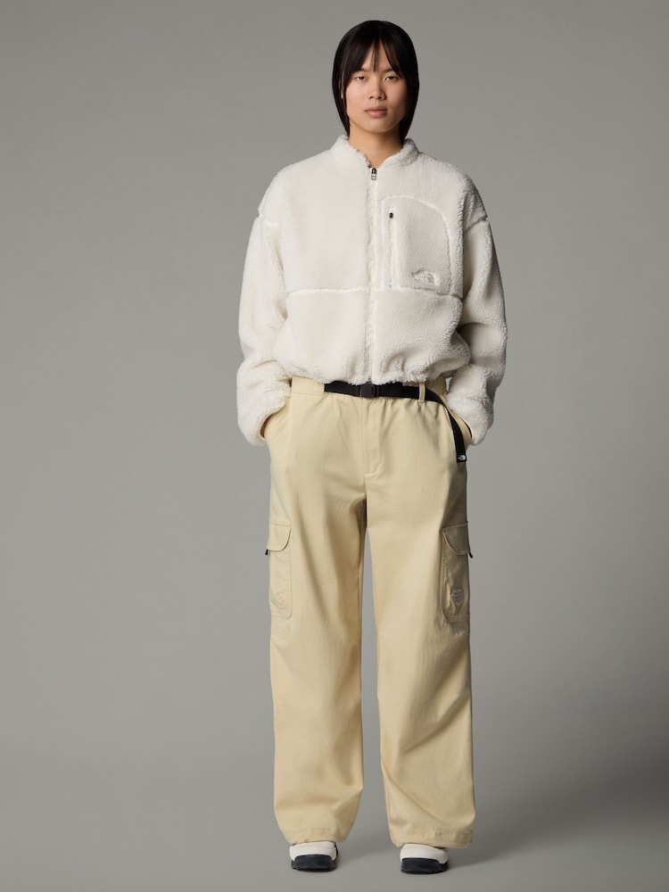 The North Face White Extreme Pile Full Zip Fleece - Image 4 of 4