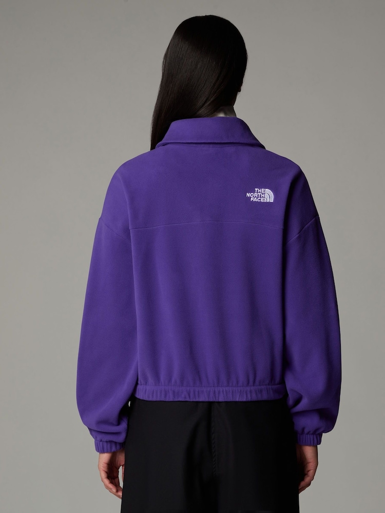 The North Face Purple Womens Glacier Half Zip Fleece - Image 2 of 5