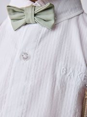 Baker by Ted Baker Green Shirt Trousers and Braces Set - Image 5 of 6
