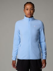 The North Face Blue Womens Full Zip Glacier Fleece - Image 1 of 6