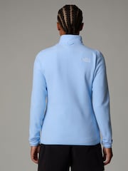 The North Face Blue Womens Full Zip Glacier Fleece - Image 2 of 6