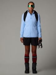 The North Face Blue Womens Full Zip Glacier Fleece - Image 3 of 6