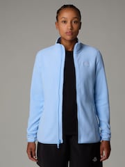 The North Face Blue Womens Full Zip Glacier Fleece - Image 4 of 6