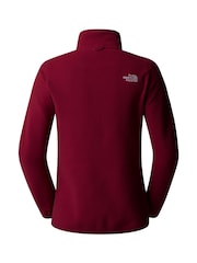 The North Face Red Womens Full Zip Glacier Fleece - Image 5 of 5