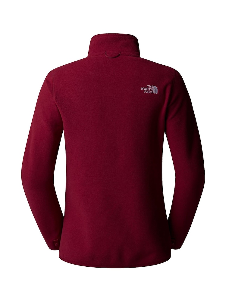 The North Face Red Womens Full Zip Glacier Fleece - Image 5 of 5