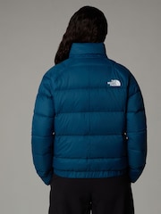 The North Face Blue Womens Hyalite Down Cropped Jacket - Image 5 of 5