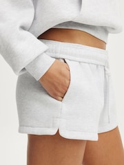 Cotton On Grey Plush Classic Mini Shorts - Image 7 of 8