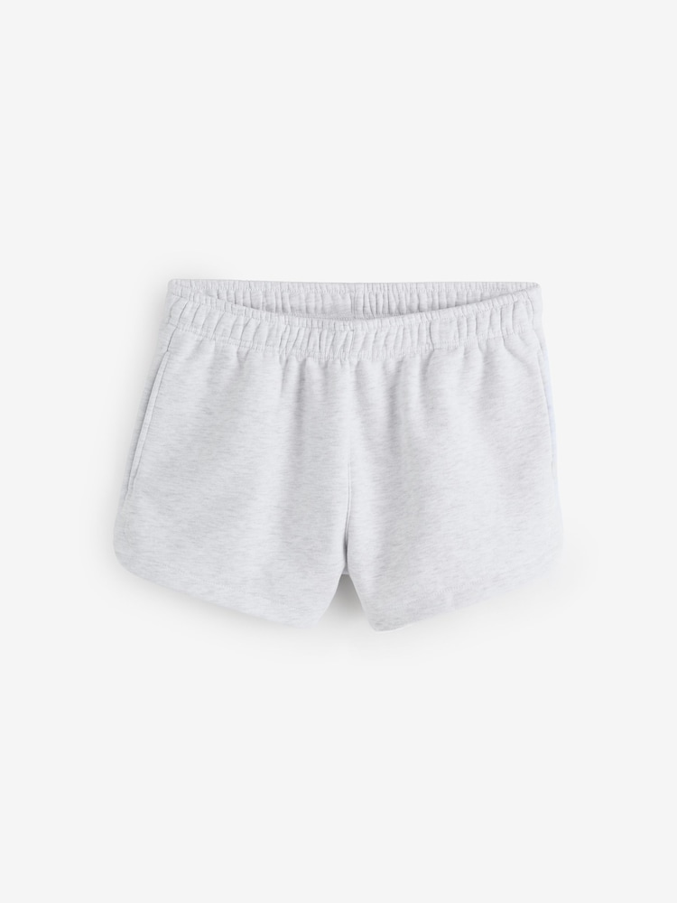 Cotton On Grey Plush Classic Mini Shorts - Image 8 of 8