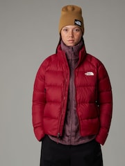 Rouge - The North Face Veste Hyalite Down Raccourci Womens - Image 3 of 6