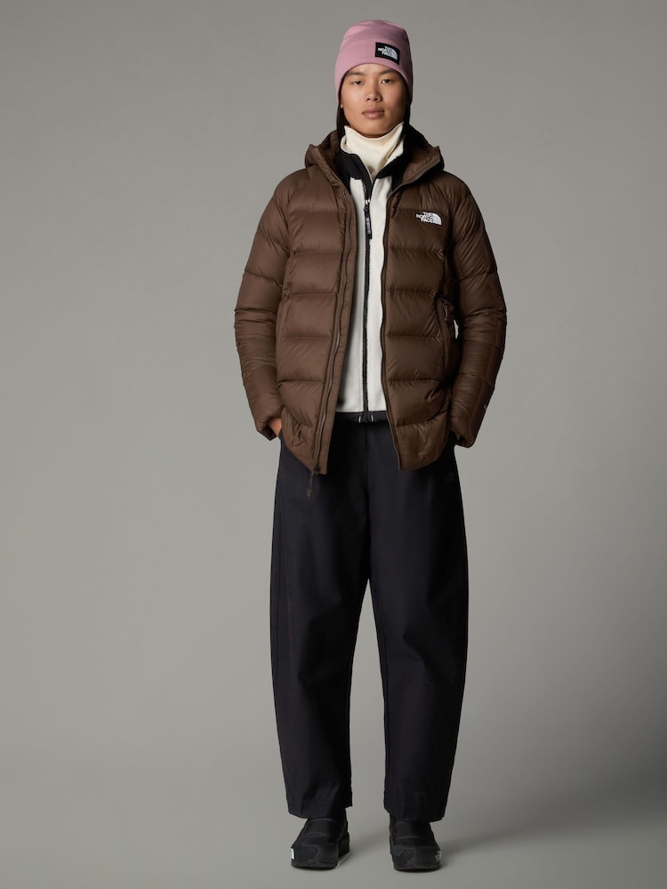 The North Face Brown Hyalite Down Hooded Jacket - Image 2 of 2