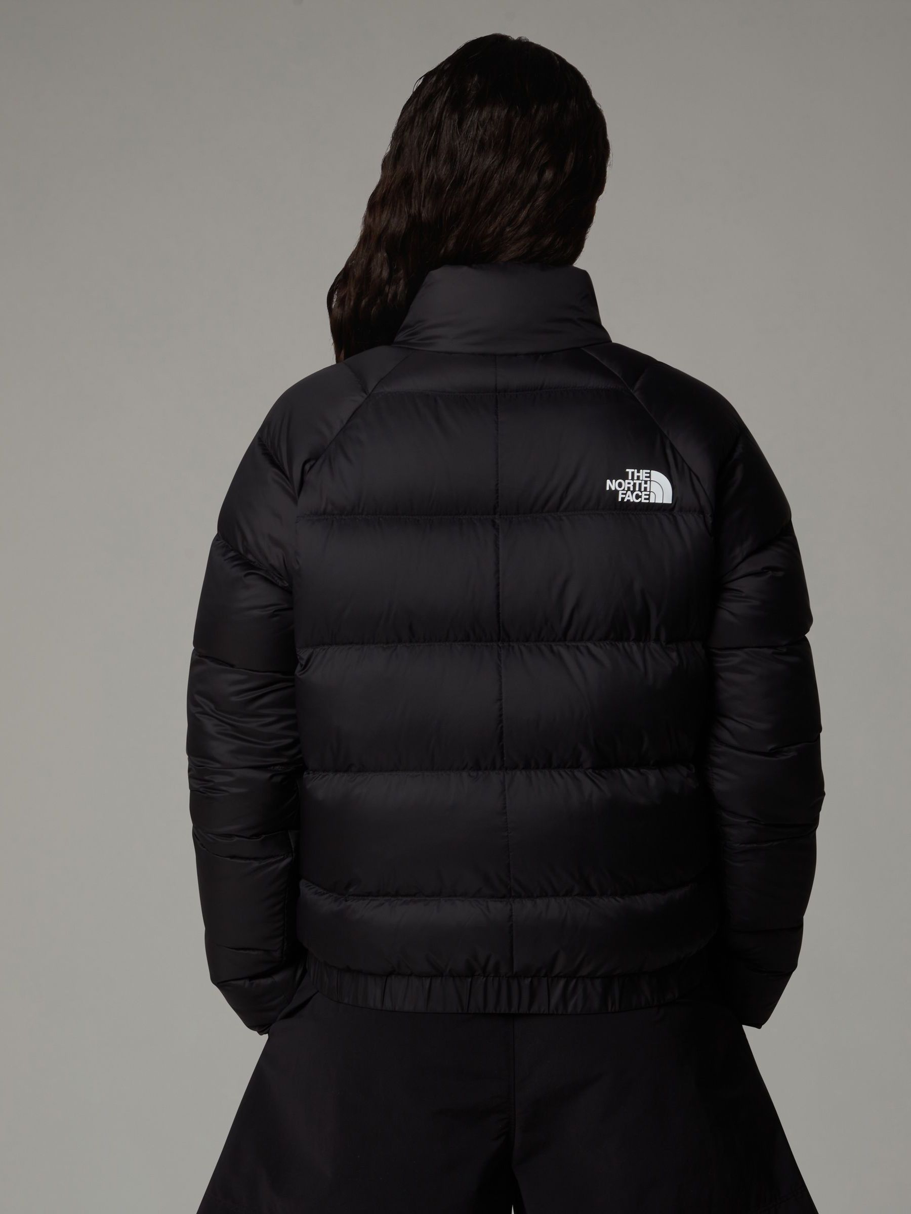 Buy The North Face Black Womens Hyalite Down Cropped Jacket from the Next UK online shop