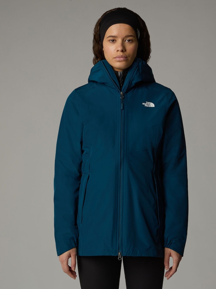 The North Face Blue Womens Waterproof Hikesteller Parka Shell Jacket - Image 1 of 5