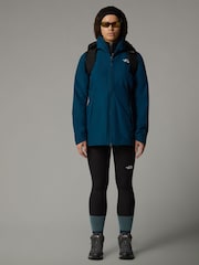 The North Face Blue Womens Waterproof Hikesteller Parka Shell Jacket - Image 2 of 5