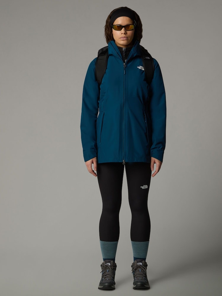 The North Face Blue Womens Waterproof Hikesteller Parka Shell Jacket - Image 2 of 5