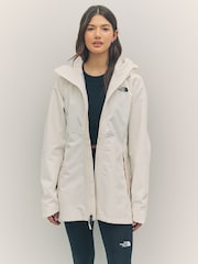 The North Face White Womens Hikesteller Parka Shell Jacket - Image 1 of 5