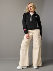 The North Face Black Womens Fleeski 1/4 Zip Fleece - Image 3 of 8