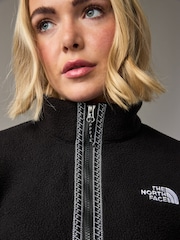 The North Face Black Womens Fleeski 1/4 Zip Fleece - Image 4 of 8