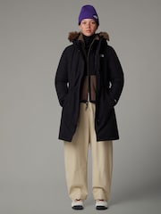 The North Face Black Womens Zaneck Parka - Image 3 of 5
