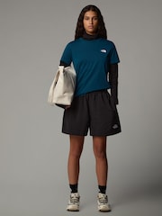 The North Face Blue Womens Simple Dome 100% Cotton T-Shirt - Image 2 of 3