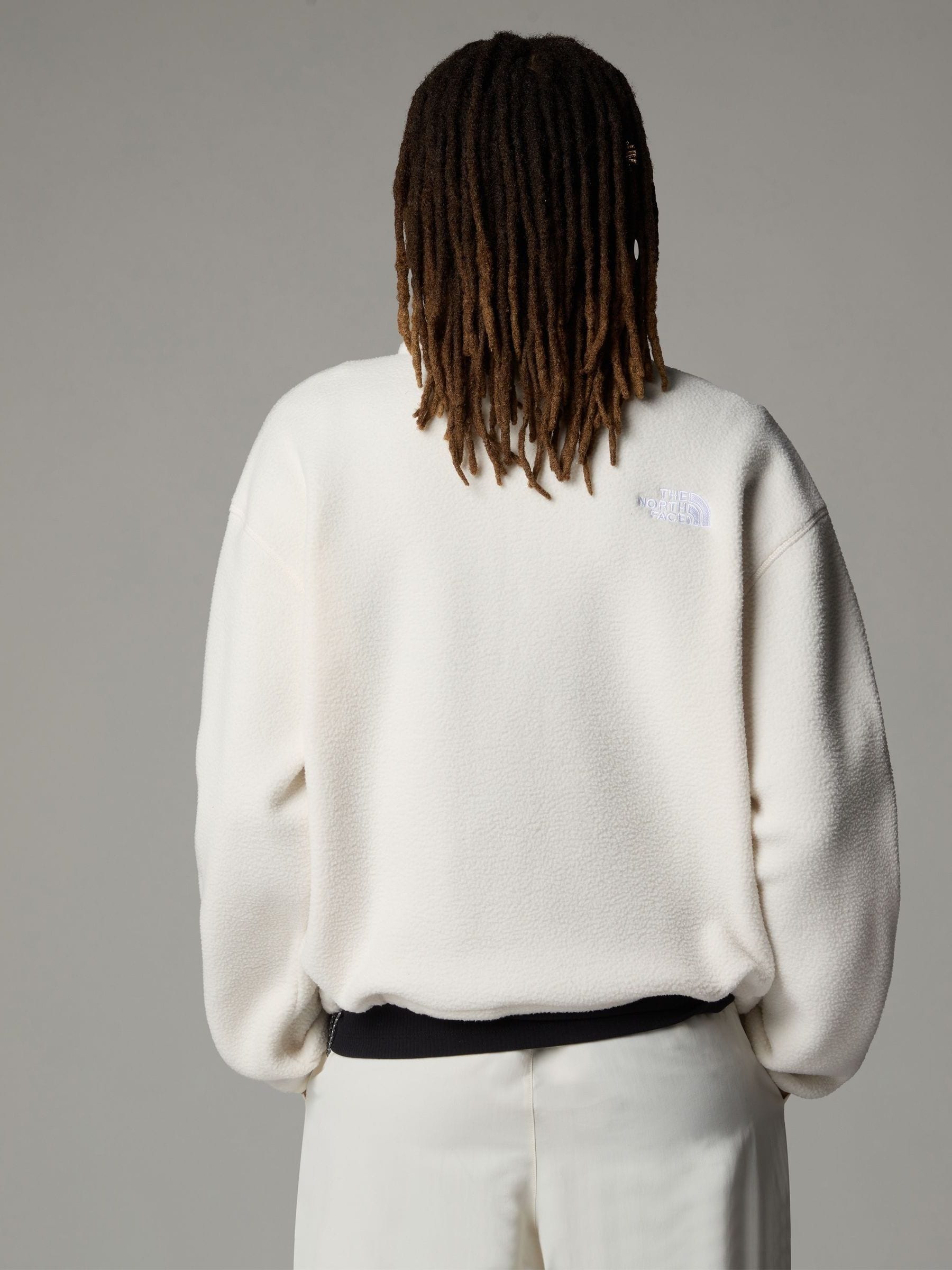 Buy The North Face White Womens Fleeski 1/4 Zip Fleece from Next USA