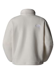 The North Face White Womens Fleeski 1/4 Zip Fleece - Image 5 of 5