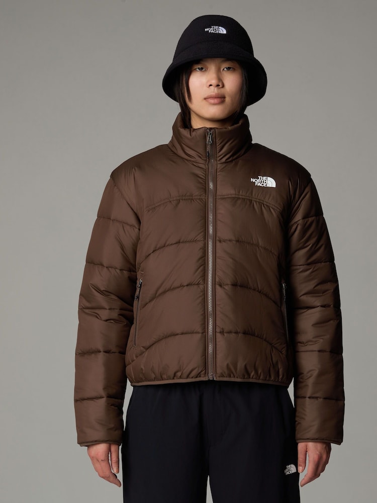 The North Face Brown Womens 2000 Synthetic Puffer Jacket - Image 1 of 5