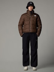 The North Face Brown Womens 2000 Synthetic Puffer Jacket - Image 3 of 5