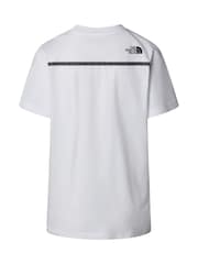 The North Face White Womens Short Sleeve Zumu 100% Cotton T-Shirt - Image 5 of 5
