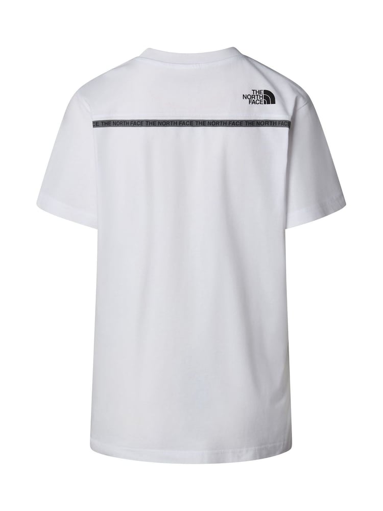 The North Face White Womens Short Sleeve Zumu 100% Cotton T-Shirt - Image 5 of 5