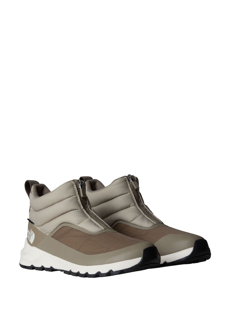 رمادي - The North Face Womens Thermoball Progressive Zip II Boots - صورة 2 من 5