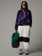 Morado - The North Face Womens Fleeski 1/4 Zip Fleece - Imagen 4 de 6
