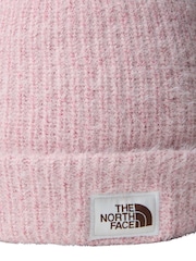 The North Face Pink Salty Bae Lined Beanie - Image 3 of 4