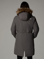 The North Face Grey Womens Zaneck Parka - Image 2 of 5