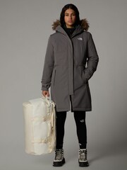 The North Face Grey Womens Zaneck Parka - Image 3 of 5