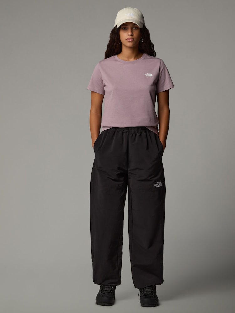 The North Face Purple Womens Simple Dome 100% Cotton T-Shirt - Image 3 of 3