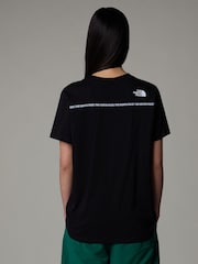 The North Face Black Womens Short Sleeve Zumu 100% Cotton T-Shirt - Image 1 of 8