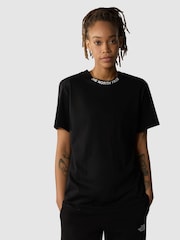 The North Face Black Womens Short Sleeve Zumu 100% Cotton T-Shirt - Image 4 of 8