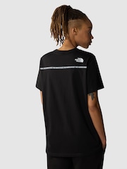 The North Face Black Womens Short Sleeve Zumu 100% Cotton T-Shirt - Image 6 of 8