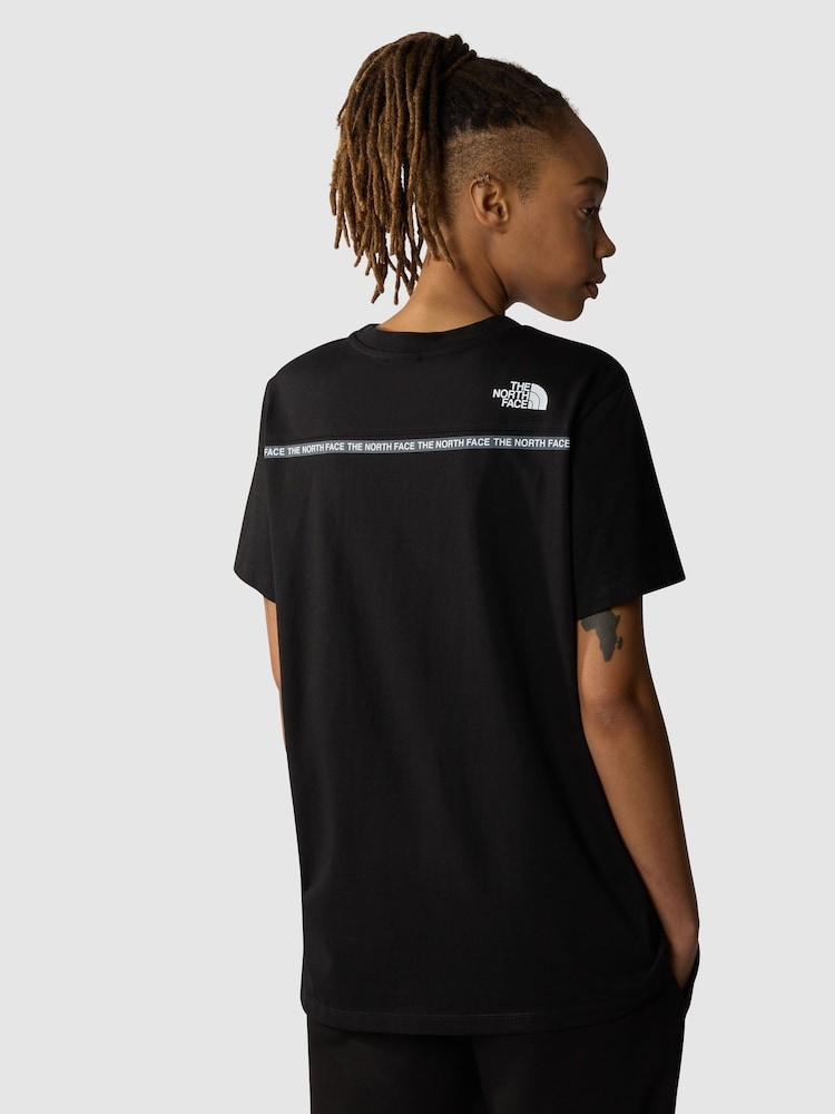 The North Face Black Womens Short Sleeve Zumu 100% Cotton T-Shirt - Image 6 of 8