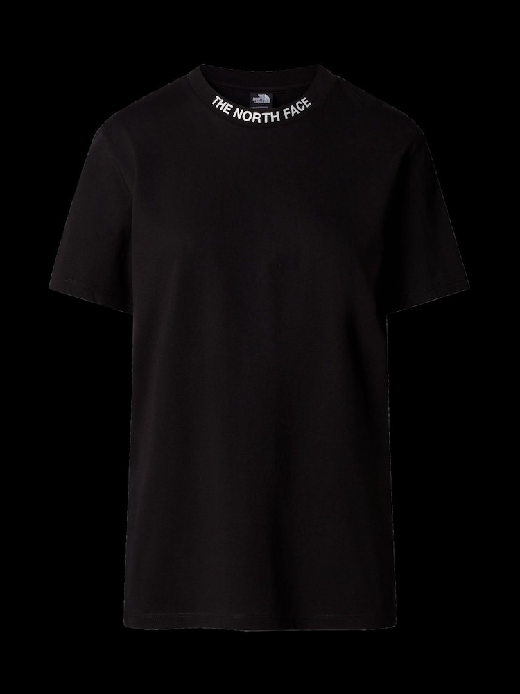 The North Face Black Womens Short Sleeve Zumu 100% Cotton T-Shirt - Image 7 of 8