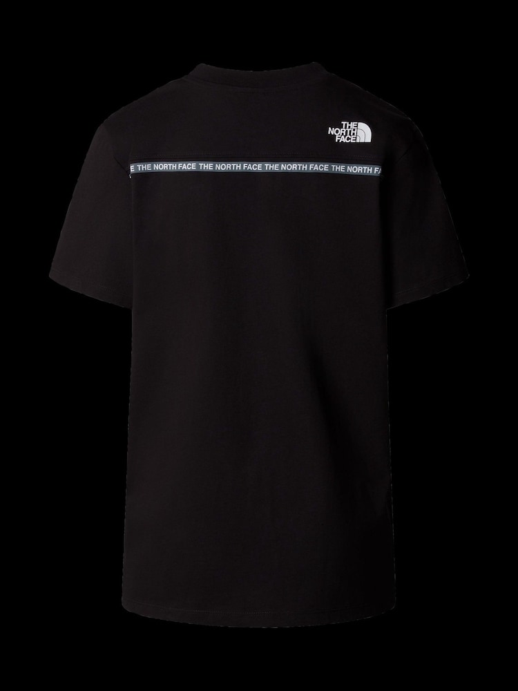 The North Face Black Womens Short Sleeve Zumu 100% Cotton T-Shirt - Image 8 of 8