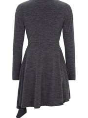 Mint Velvet Grey Jersey Mini Dress - Image 4 of 4