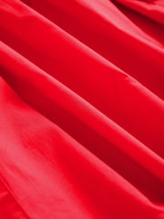 Red 100% Cotton Sleeveless Summer Dress - Image 7 of 7