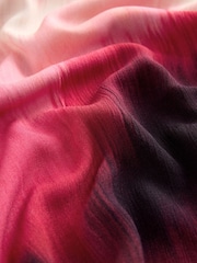 Black/Pink Tie Dye Bandeau Summer Dress - Image 7 of 7