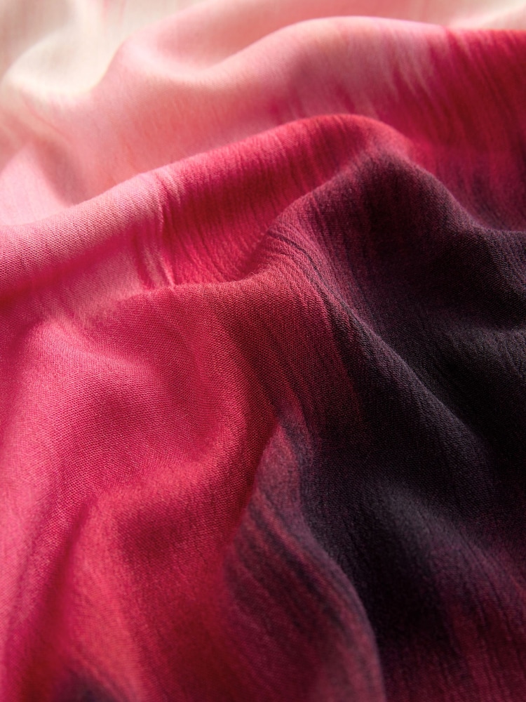 Schwarz/Rosa, Knüpfbatik - Bandeau Sommerkleid - Bild 7 von 7 Schwarz/Rosa, Knüpfbatik - Bandeau Sommerkleid - Bild 7 von 7
