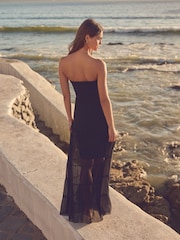 Black Bandeau Dress - Image 3 of 6