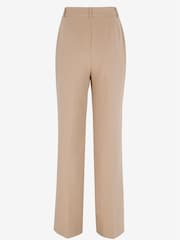 Mint Velvet Cream Wide Trousers - Image 4 of 4