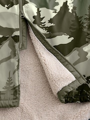 Grün/Ecru - Umkleidemantel - Bild 10 von 12