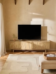 Natural Arches Mango Up to 80 inch Wood Effect TV Unit - Image 1 of 11
